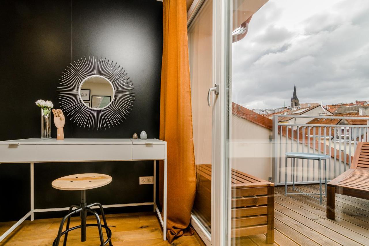 Prague Days - Premium Loft W Terrace - View - Netflix - Ac 아파트 외부 사진